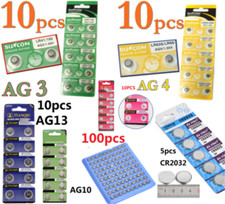 AG1 AG2 AG3 AG4 AG5 AG6 AG7 AG8 AG9 AG10 AG11 AG12 AG13 Button Cell AG Battery.