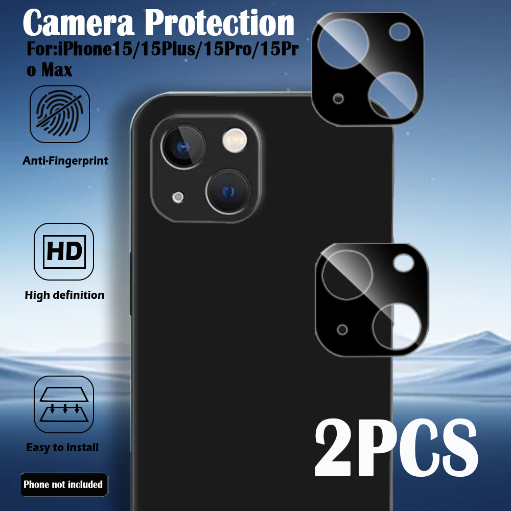 Protecteurs D'objectif (lens Protector) Pour IPhone 15/Plus/Pro/ProMax - Lot Neuf, Transparent
