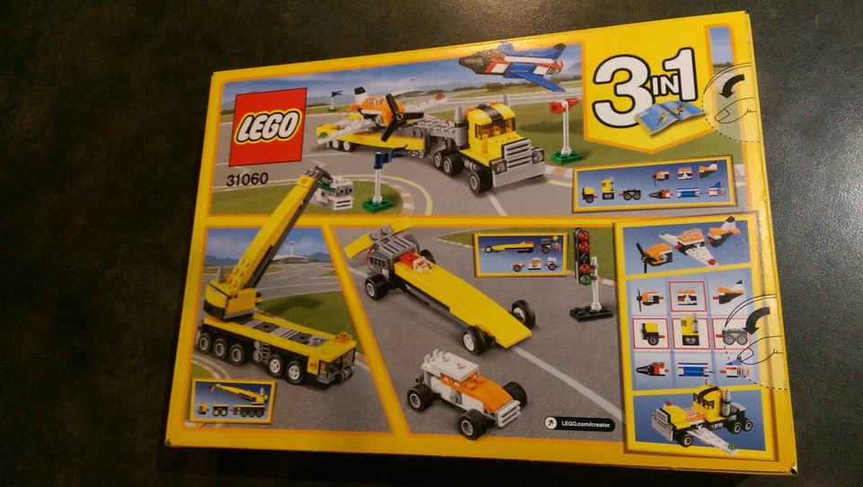 LEGO CREATOR 31060 - Le spectacle aérien 3 en 1 camion- boite neuve et scellée - Photo 2/4