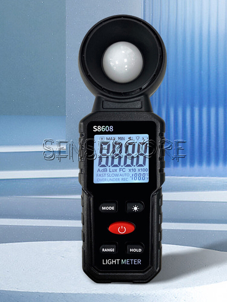 定価15000円　DEVILICIAN  MUCC brightness S8608 LCD Light Meter Digital Illuminance Meter Luxmeter
