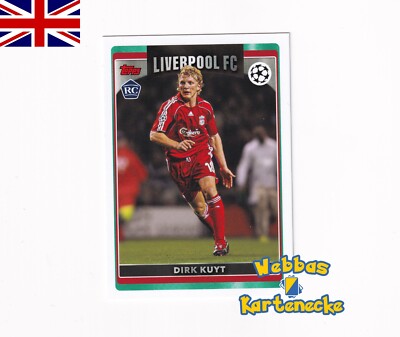 2024 Topps The Lost Rookie Dirk Kuyt Base Liverpool FC UEFA CL RC