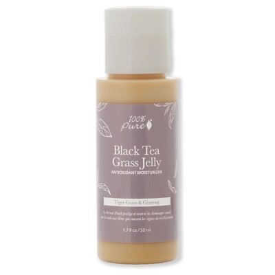NEW 100% Pure Black Tea Grass Jelly Anti-oxidant Moisturizer 1.7 fl oz / 50 ml