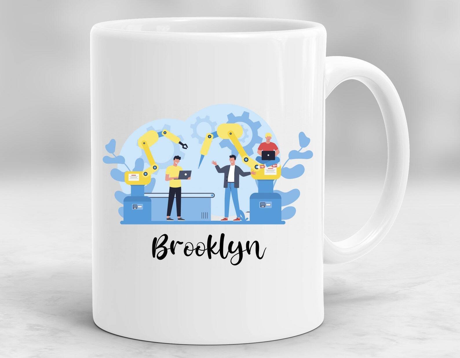 Personalized Mechanical Engineer Mug Mechanical Engineer Cup Mechanical Engineer