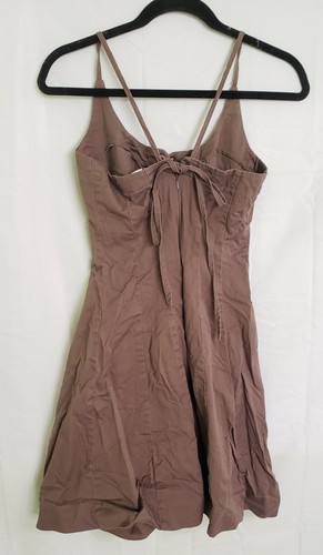 Styleworks Lace-Up Front Cotton Dress (Size 6) - Picture 2 of 6