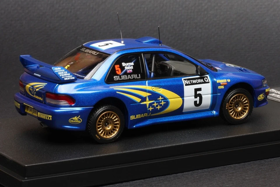 斯巴鲁 Impreza WRC #5 1999 年英国拉力赛理查德·伯恩斯 -- HPI #8600 1/43 — 第 3/4 张图片