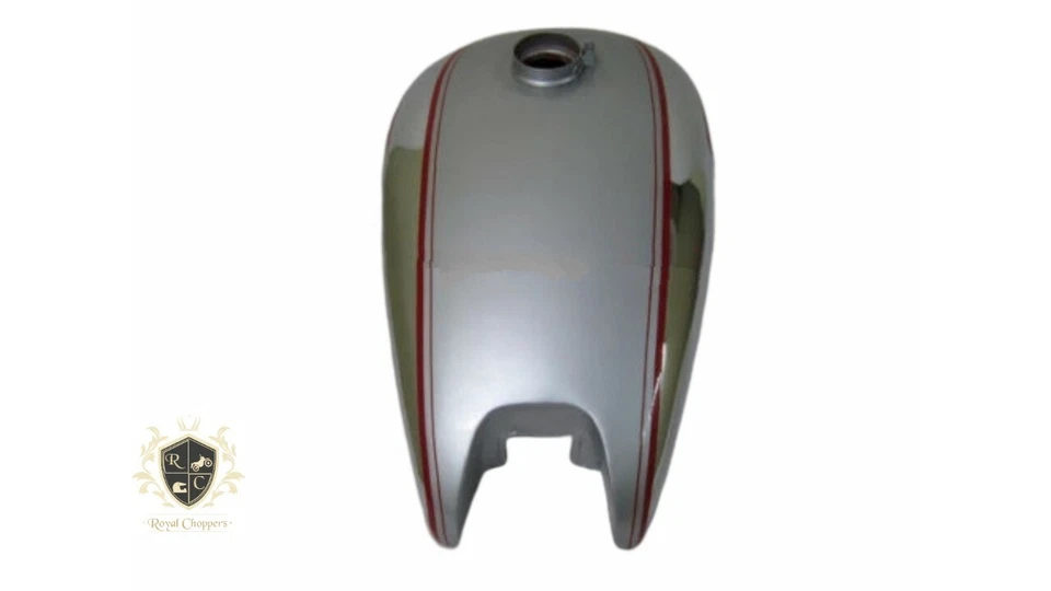 APTO PARA BSA ZB32 GOLD STAR PLATA PINTADO CROMO GAS COMBUSTIBLE TANQUE GASOLINA 1950 Foto 3 de 4