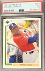 1991 Upper Deck #SP1 Michael Jordan PSA 5 EX  Chicago White Sox