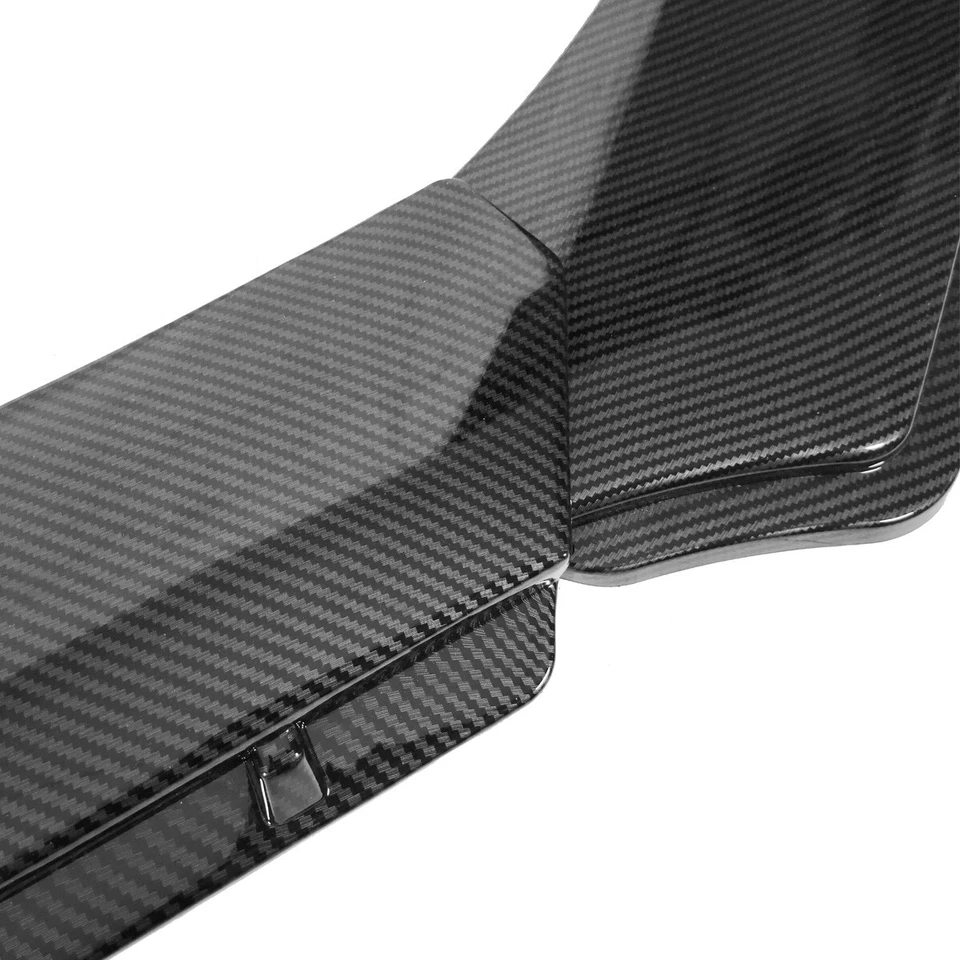 For Mercedes-Benz C200 C250 C300 Carbon Fiber Front Bumper Rear Splitter Side — 第 4/4 张图片