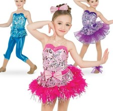 A Wish Come True Whistle Leotard Fuchsia girls dance size 10/12 Item no 20427