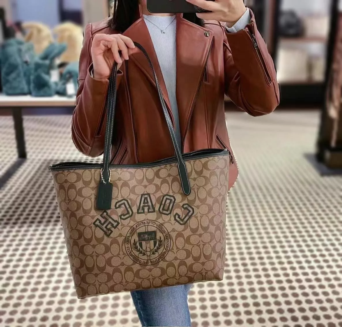 coach city tote