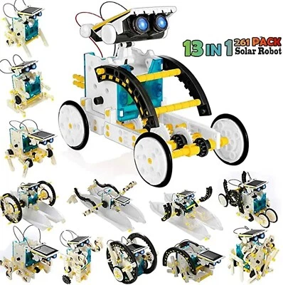 BRANDED STEM 12-in-1 Education Solar Robot Toys DIY Building Science Experiment Kit