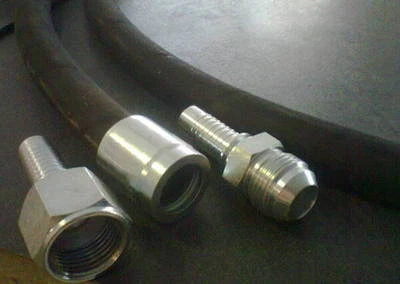 HYDROWEB FLEXIBLE HYDRAULIQUE 3/8'' (30L/MIN) - SERTISSAGE JIC 9/16'' AU CHOIX