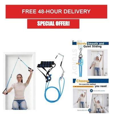 Shoulder Pulley for Physical Therapy - Rehab System for Shoulder Recovery