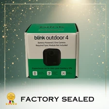 Blink Outdoor 4 Camera System Battery Powered - SEALED!