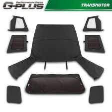 Fit For 1987 88-1995 Jeep Wrangler Yj Soft Top W Upper Doorstinted Windows Fit For 1987 88-1995 Jeep Wrangler Yj Soft Top W Upper Doorstinted Windows