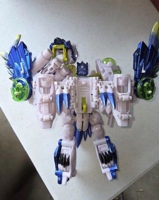 1999 TRANSFORMERS BEAST WARS TIGERHAWK TRANSMETALS 2 -Not Complete-as Is