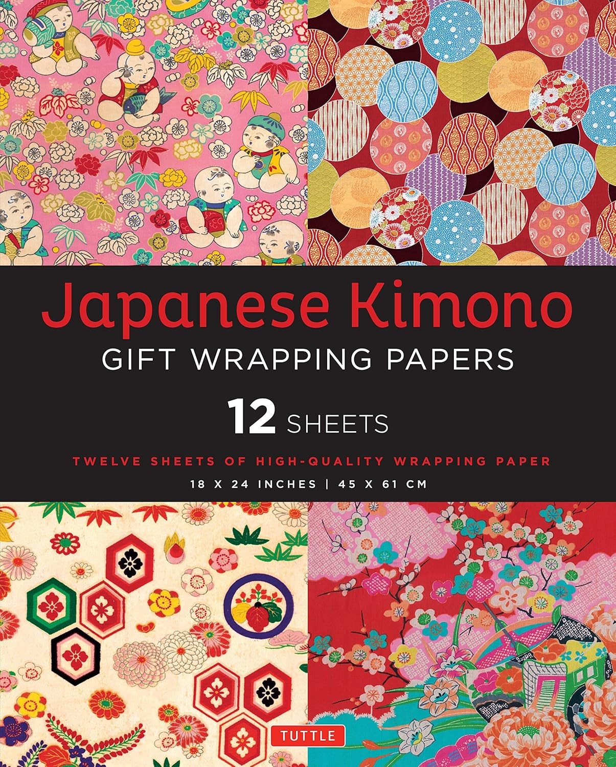 Japanese Kimono Gift Wrapping Papers - 12 Sheets by . Tuttle ... - 9780804845489 - Image 4