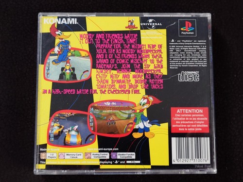 Woody Woodpecker Racing Playststion 1 / PS1 / PSone Inkl Anleitung - Bild 2 von 3