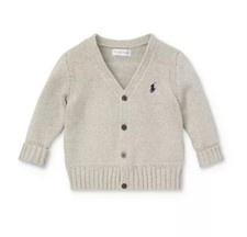 Ralph Lauren Combed Cotton Baby Sweater NWT - 24m