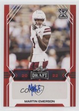 2022 Leaf Draft Auto Red Martin Emerson #BA-ME1 Auto 0xl5