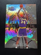 1997 Skybox Metal Universe, Planet Metal, Shaquille O'Neal, # 4 di 15 PM Lakers