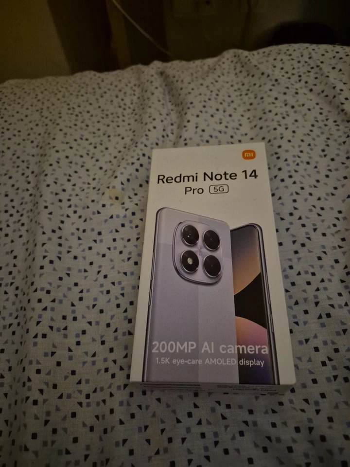 Xiaomi Redmi Note 14 Pro  5G 8GB RAM 256GB Dual-SIM midnight black - Nuevo - Imagen 2 de 4