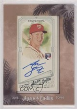 2018 Topps Allen & Ginter Mini Framed Auto Andrew Stevenson #MA-AS Auto 01ks
