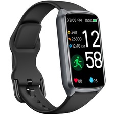 Fitness Tracker with 24/7 Heart Rate, , , Sleep Tracker, 5ATM Waterproof Acti...