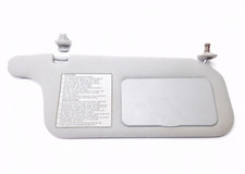 1996-2000 Honda Civic Sun Visor Passenger Rh Gray Cloth Oem