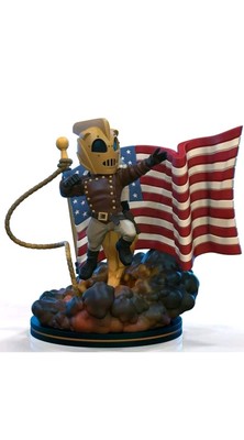 The Rocketeer Q-Fig Elite 5 inches Figur Quantum Mechanix Box Nummer 102
