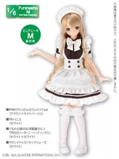 Azone Pureneemo PNM Classical Cafe Maid Set Brown x Light Beige Momoko Obitsu