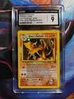 Blaine's Charizard 2/132 Gym Challenge Holo CGC 9 MINT ERROR FIGHTING SYMBOL