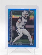 TREVON DIGGS 2025 TOPPS CHROME BLUE REFRACTOR COWBOYS /150 Q6383
