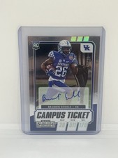2021 Panini Contenders Draft Picks College Campus Ticket /99 Brandin Echols Auto