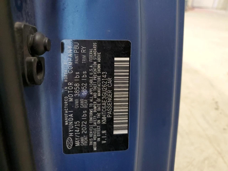 Intercooler usado serve: 2016 Hyundai Veloster grau A - Imagem 3 de 4