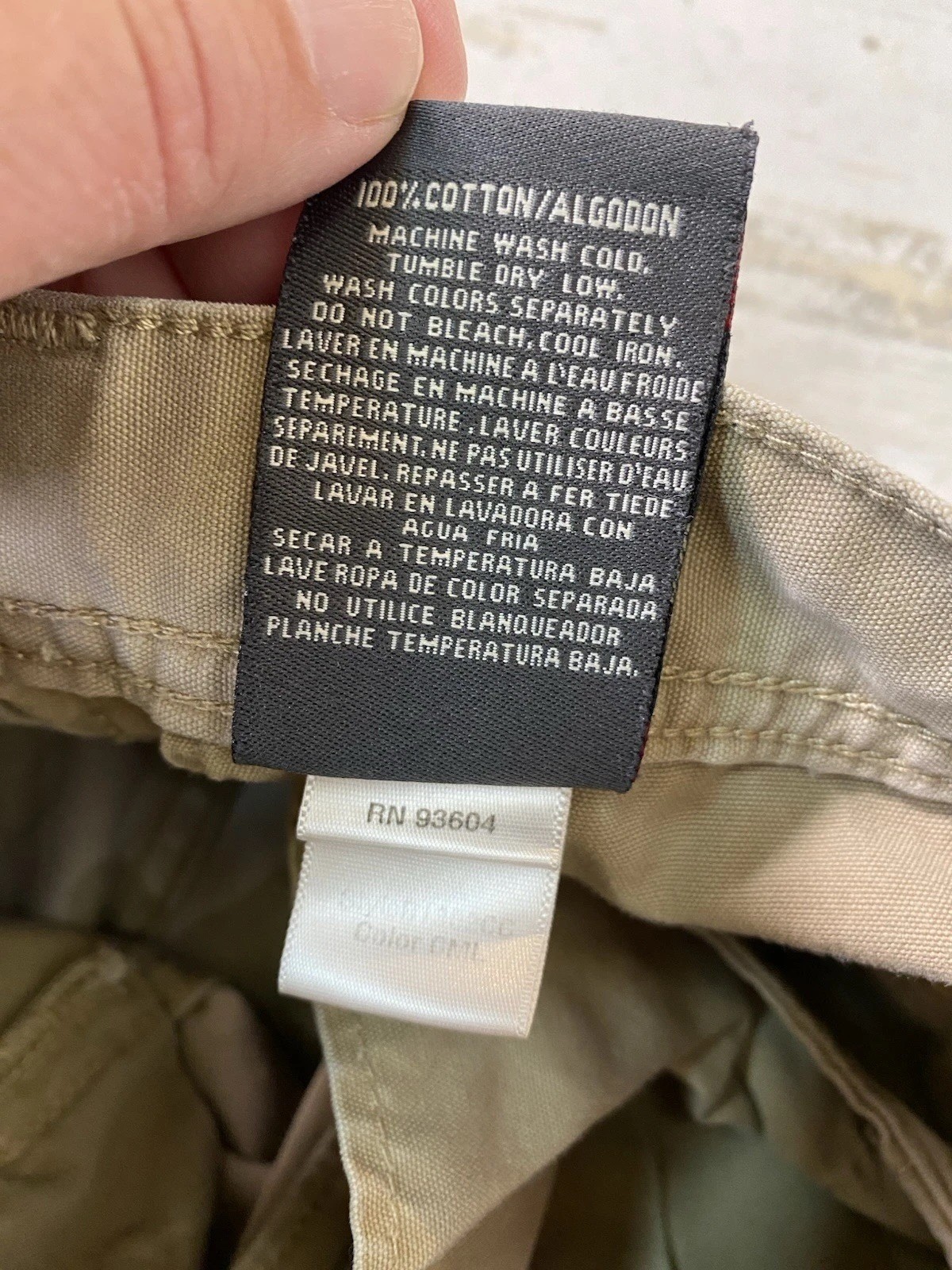 VTG JNCO Army Twill Pants Extremes Cargo Zombie Skater Sz 16 Fits 26.5”