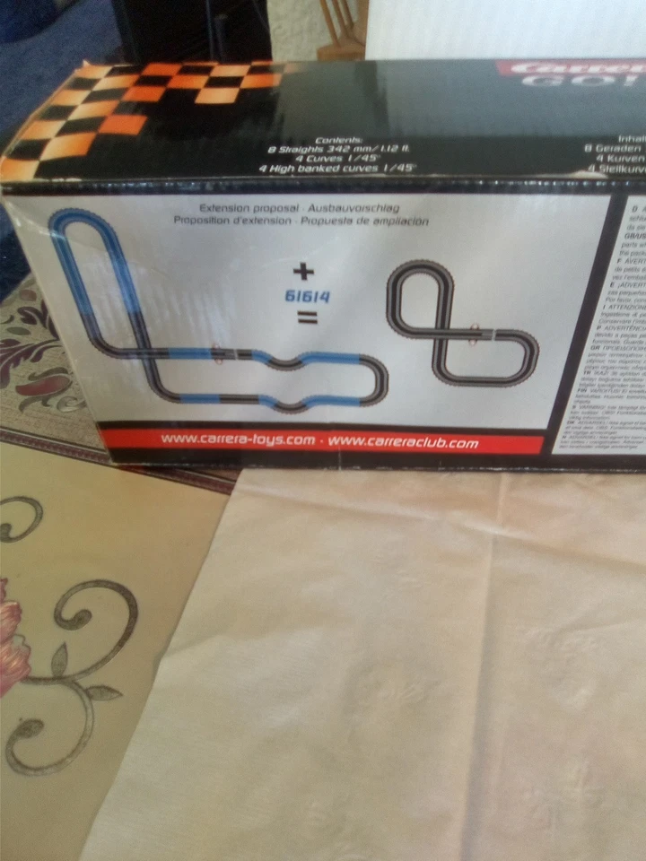 Juego de pista de extensión Carrera Go Carrera Digital 143 Slot Car Racing Foto 3 de 4