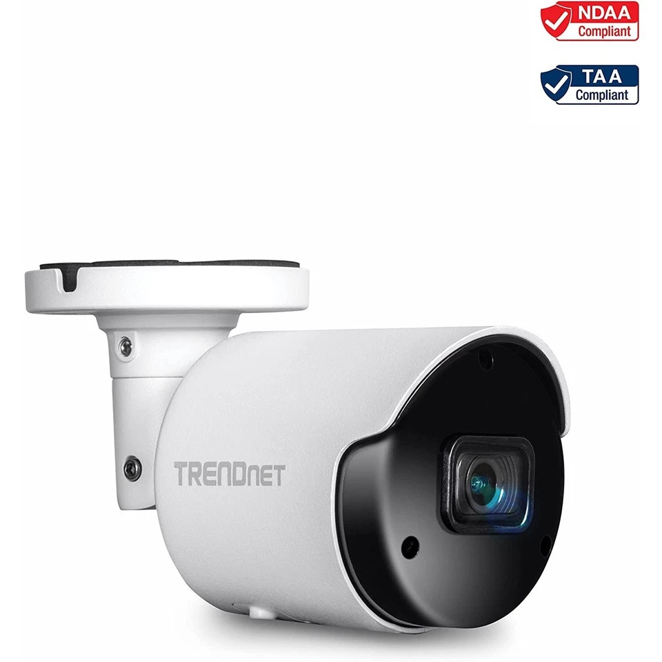 TRENDnet Indoor Outdoor 5MP H.265 PoE Bullet Network Camera, IP66 Rated Housing, - Image 2 of 4