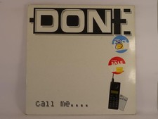 DON-E CALL ME .. (295) 4 Track 12" Single including Picture Sleeve EXPLODING PLA