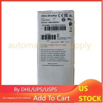 1 PCS  Sealed Allen-Bradley 1734-TOP3S Terminal Base   US Free Tax