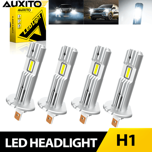 AUXITO 4x H1 LED 6000K Blanco Faro Luz Luz Luz Alta Baja SMD Bombillas Lámpara - Imagen 15 de 19