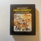 TESTED Video Olympics (Pong) Yellow/green Atari 2600, 1978 Pong By Atari - Video