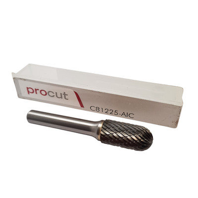 Procut 12mm Hartmetall Frässtift C81225-AIC 8mm Schaft GS20