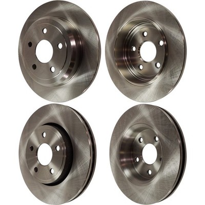 SureStop Brake Disc For Jeep Grand Cherokee 2011-2020 Front and Rear 4-Wheel Set