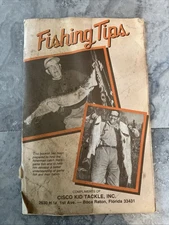 Vintage Cisco Kid Fishing Tips Catalog