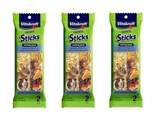 Vitakraft 6 Pack of Crunch Sticks Treats, Variety Pack, 3 Ounce (Pack 6)