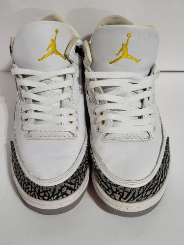 Air Jordan 3 Retro Laser Arancione Bianco (CK9246 108) Taglia Uomo 11 5