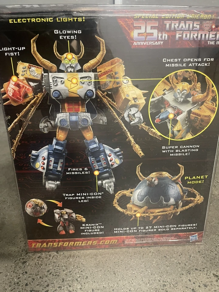 Unicron 25th Anniversary 2011 Transformers Exclusive +Kranix Mini-Con-SEALED - Image 3 of 4
