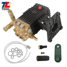 4 GPM Pressure Washer Pump Power Washer Pump 1" Shaft Horizontal 4400 psi US