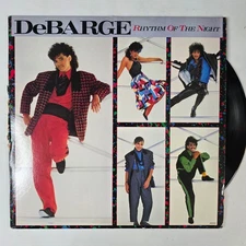 DeBarge Rhythm Of The Night Vinyl Record 12" MCA 1985 R&B Soul